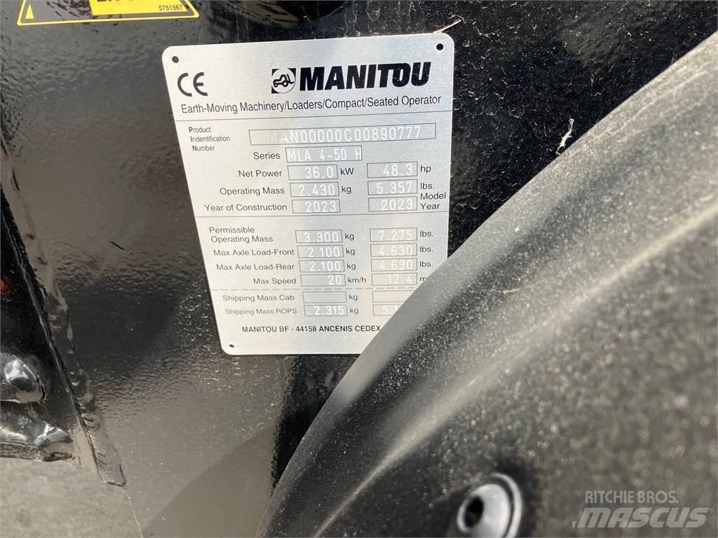 Manitou MLA 4-50 Palas cargadoras frontales