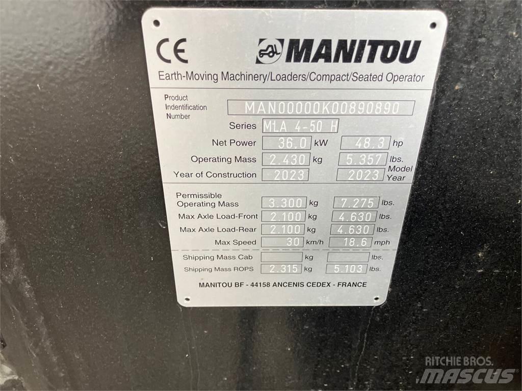 Manitou MLA 4-50 Palas cargadoras frontales