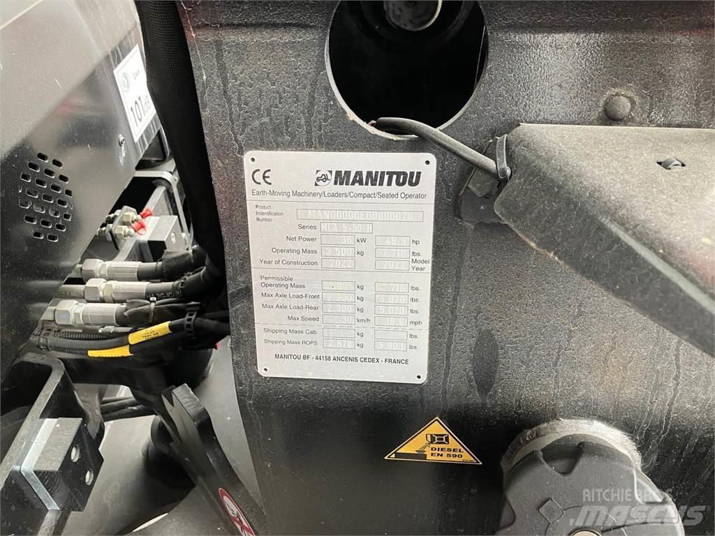 Manitou MLA 5-50 Palas cargadoras frontales