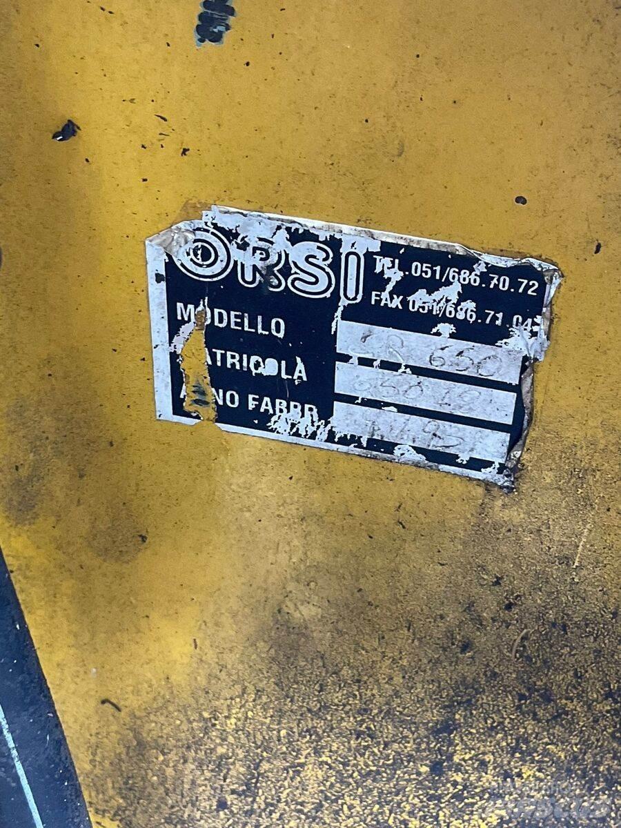 Orsi CR 650 Segadoras y cortadoras de hojas para pastos