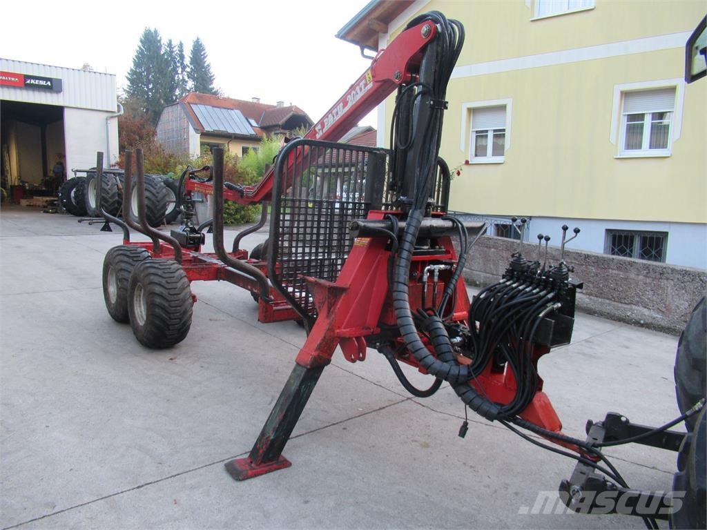 Patu 8T + 203T Remolques forestales