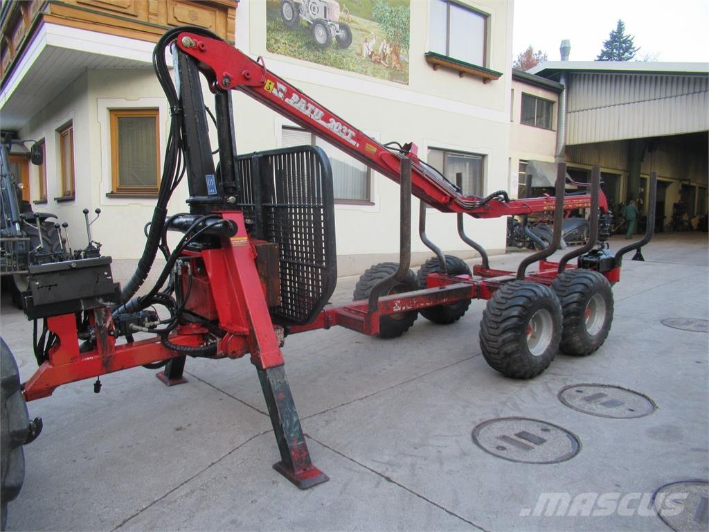 Patu 8T + 203T Remolques forestales