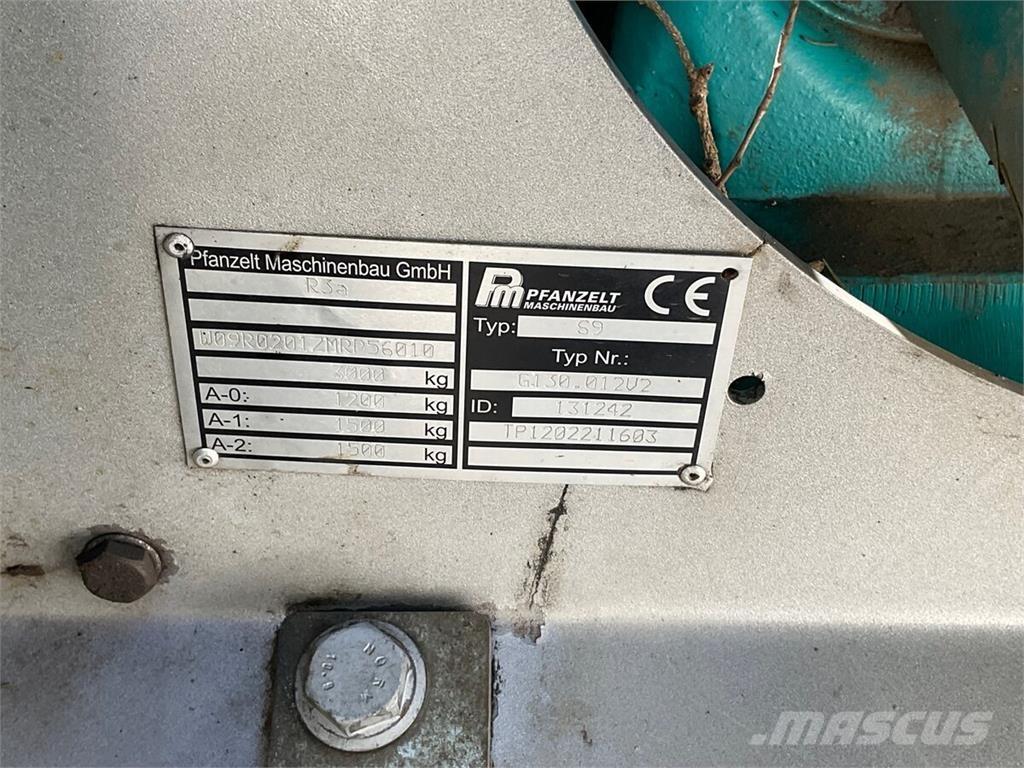 Pfanzelt S 9 / LK4267 Remolques forestales