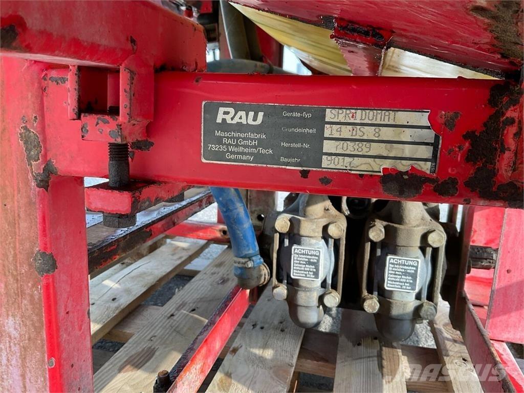 Rau Spridomat DS 8 Pulverizadores arrastrados