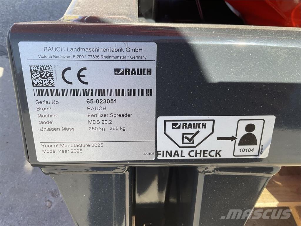 Rauch MDS 20.2 Otras máquinas de fertilización