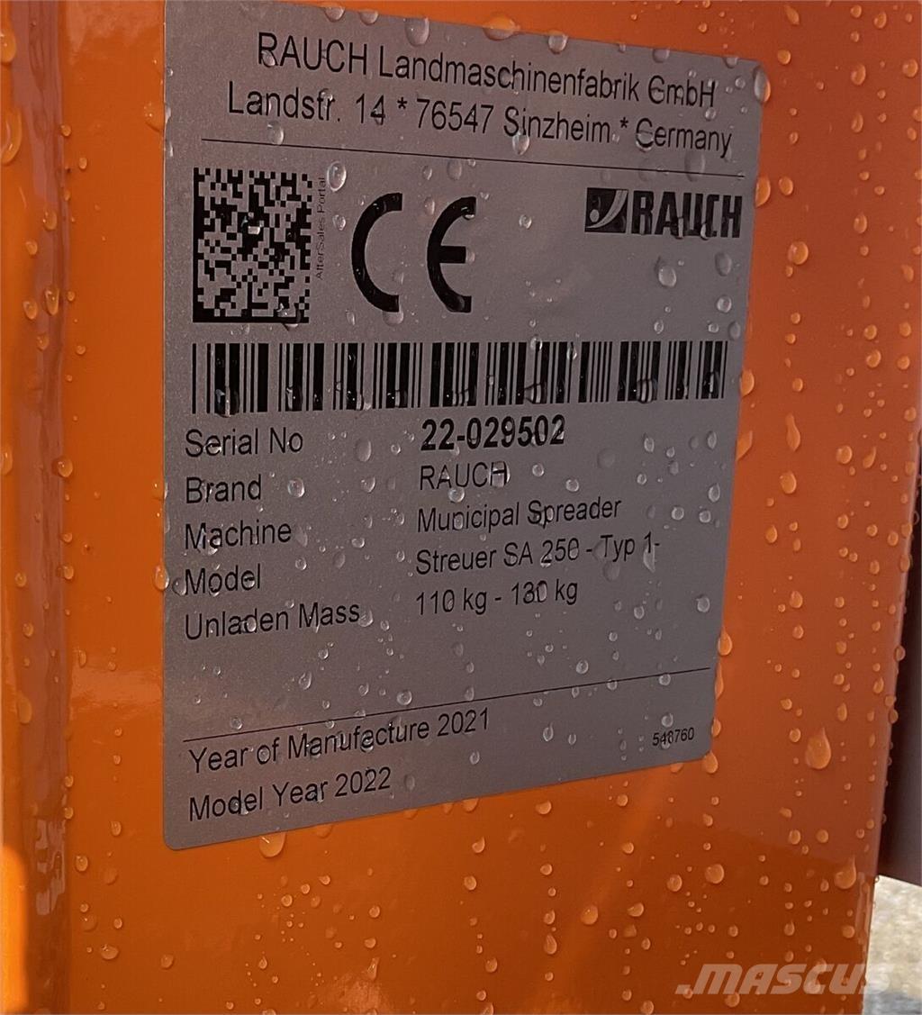 Rauch SA 250 Jardinería - Otros