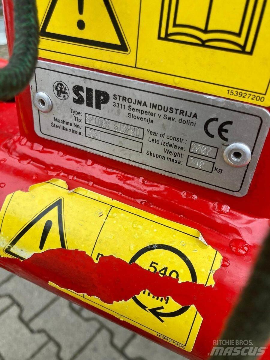 SIP Spider 615 pro Rastrillos y henificadores