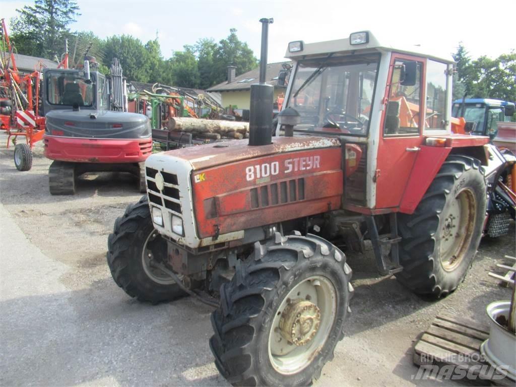 Steyr 8100 A Tractores