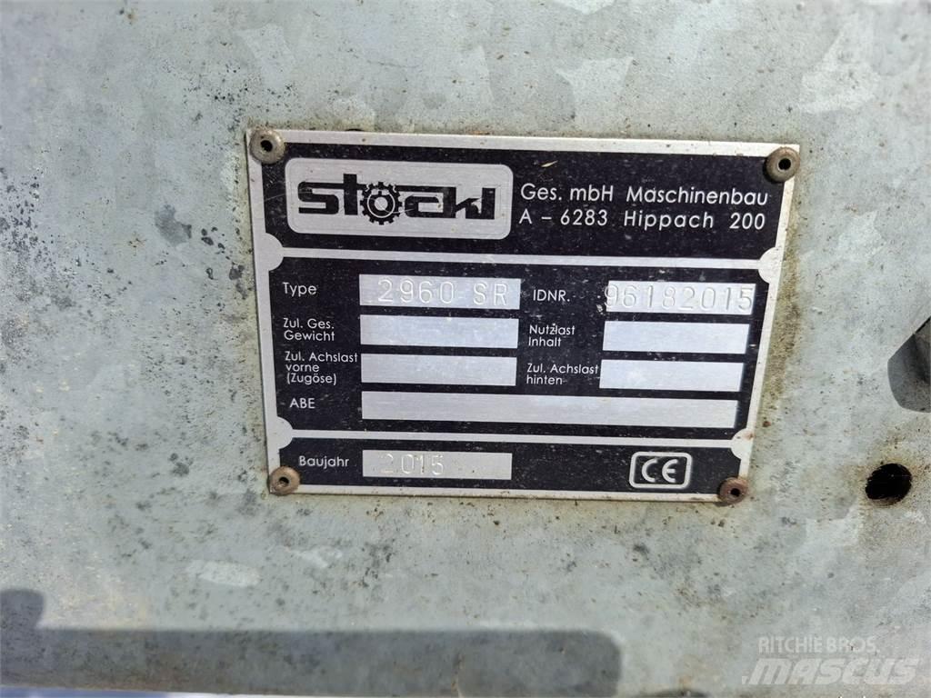  Stöckl 2960 SR Remolques esparcidores de estiércol