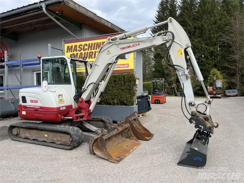 Takeuchi TB 260 Mini excavadoras < 7t