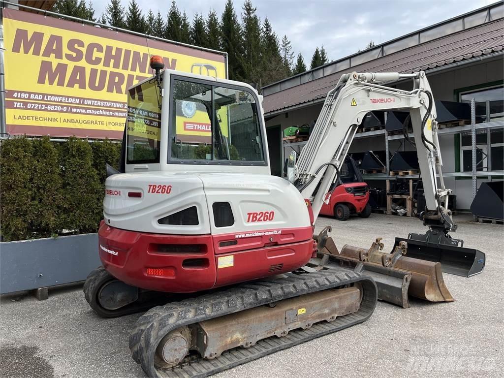 Takeuchi TB 260 Mini excavadoras < 7t