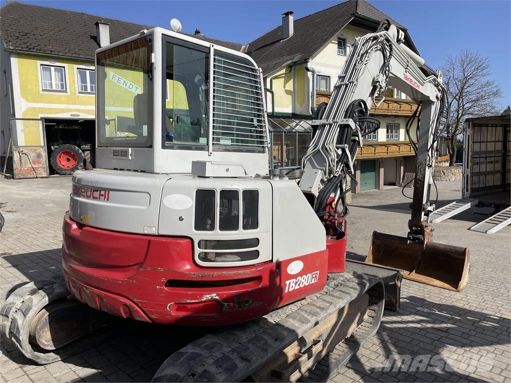 Takeuchi TB 280 FR Mini excavadoras < 7t
