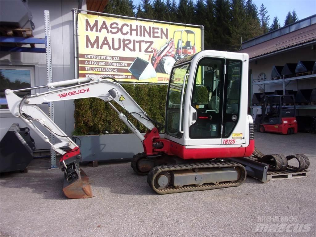 Takeuchi TB125 Mini excavadoras < 7t