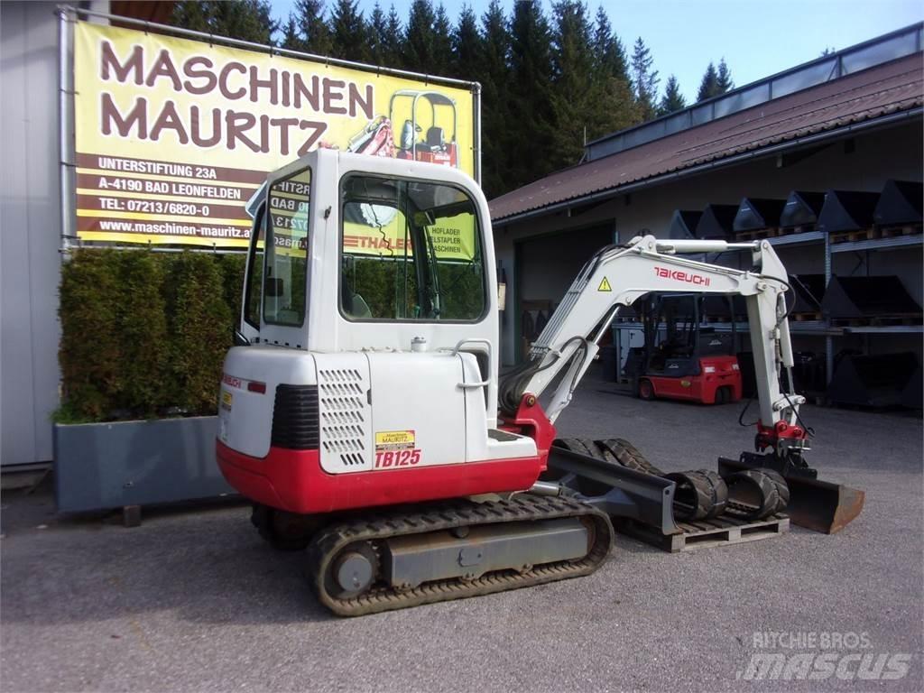 Takeuchi TB125 Mini excavadoras < 7t