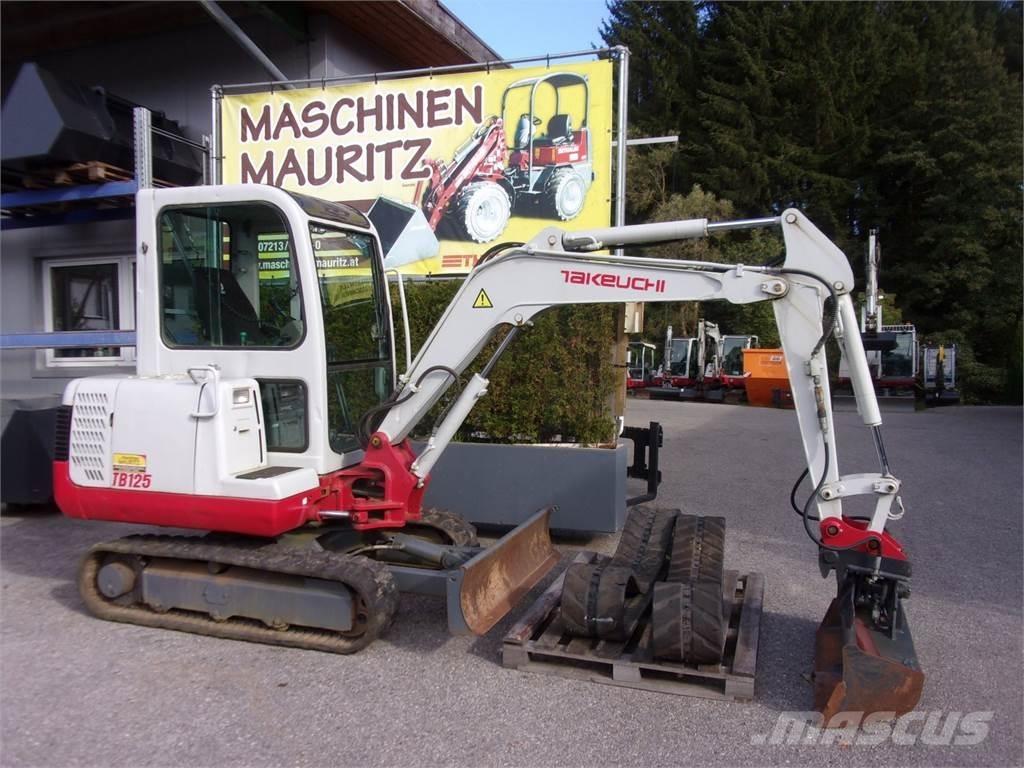 Takeuchi TB125 Mini excavadoras < 7t