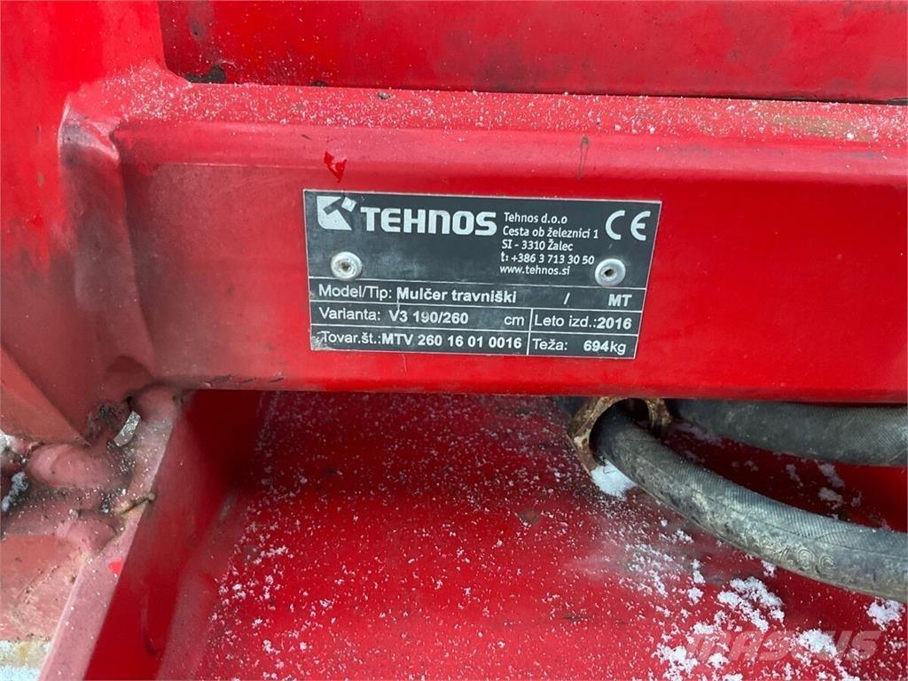 Tehnos MTV3 Segadoras y cortadoras de hojas para pastos