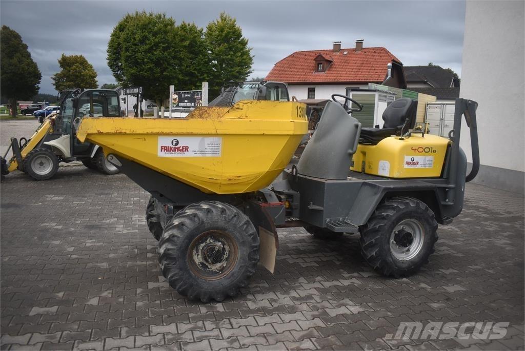 Wacker Neuson 4001s Dúmpers de obra