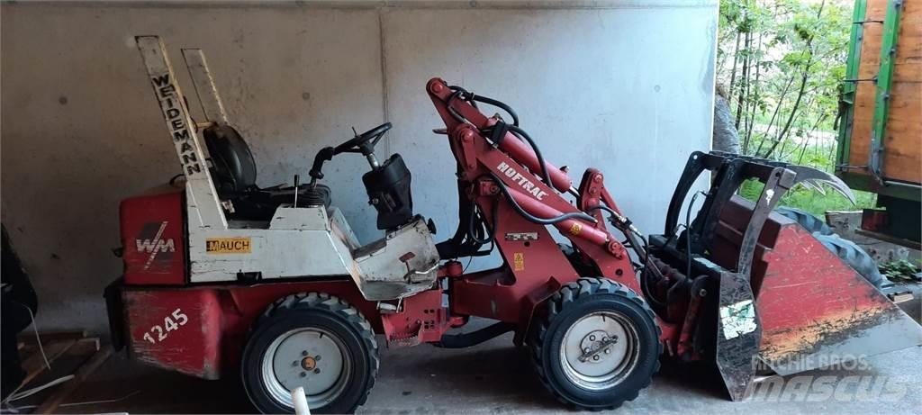 Weidemann 1245 Palas cargadoras frontales