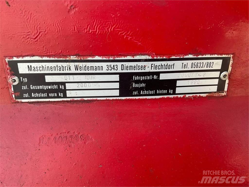 Weidemann 911D/R Palas cargadoras frontales
