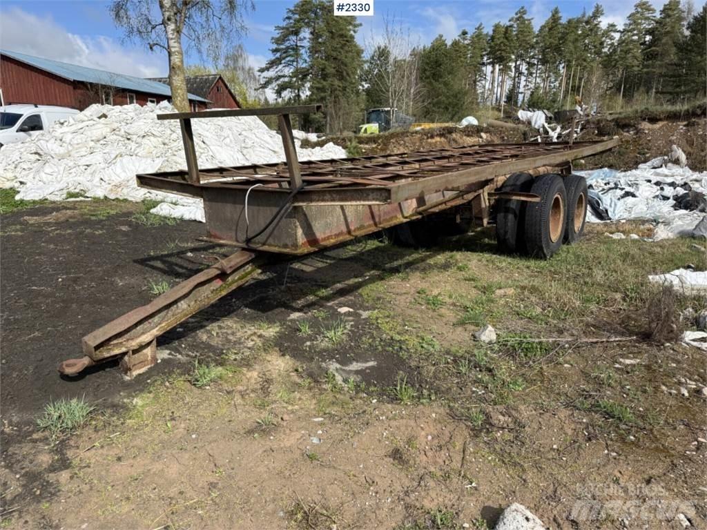  Balkärra boggie Remolque para grano