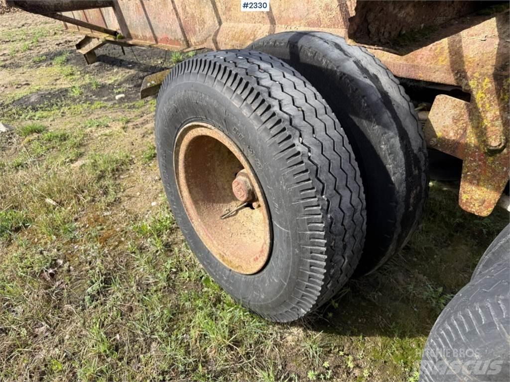  Balkärra boggie Remolque para grano