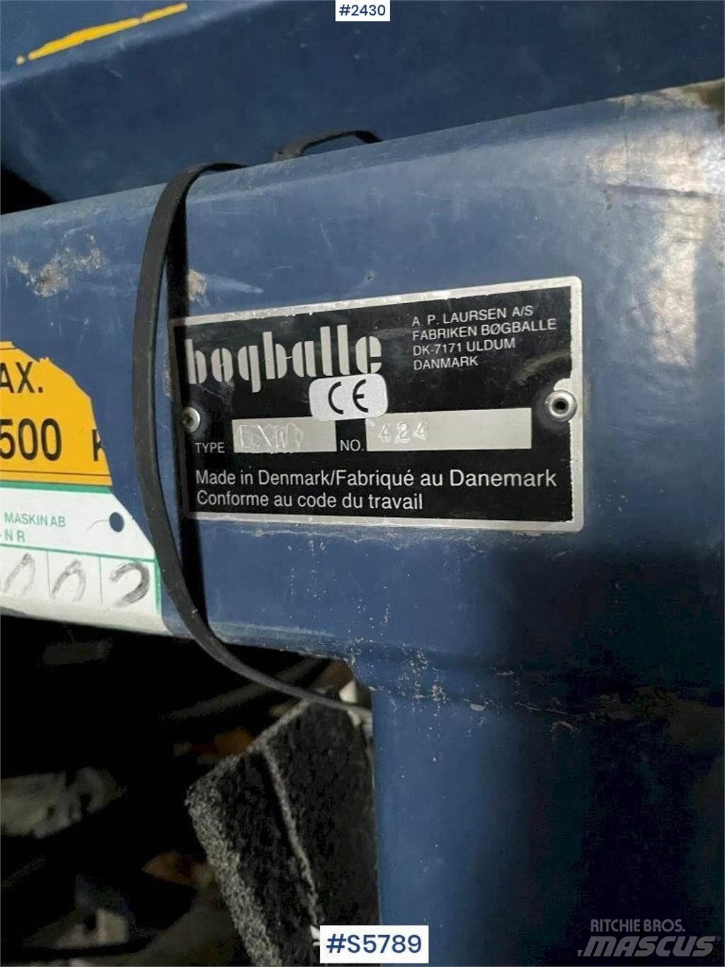 Bogballe EXW 1000 Otras máquinas de fertilización