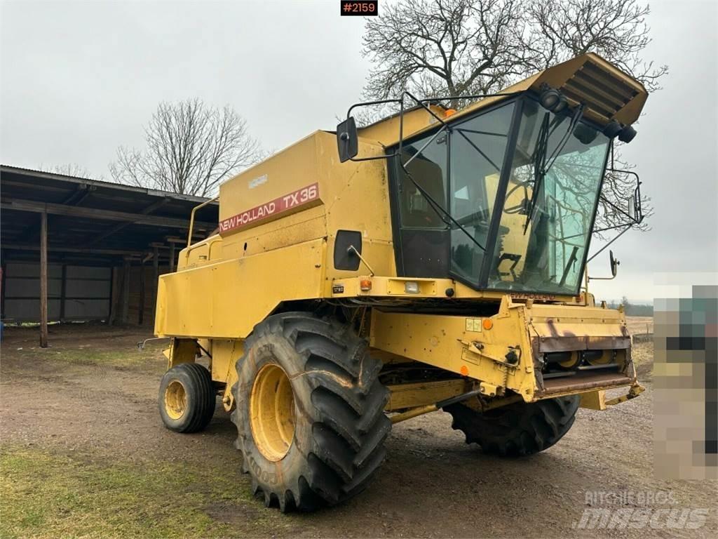 New Holland TX36 Cosechadoras combinadas