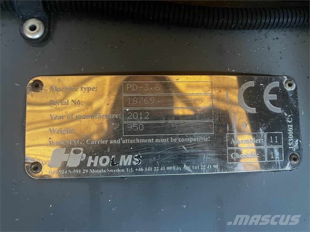 Holms PD 3,6 Láminas y cuñas quitanieves