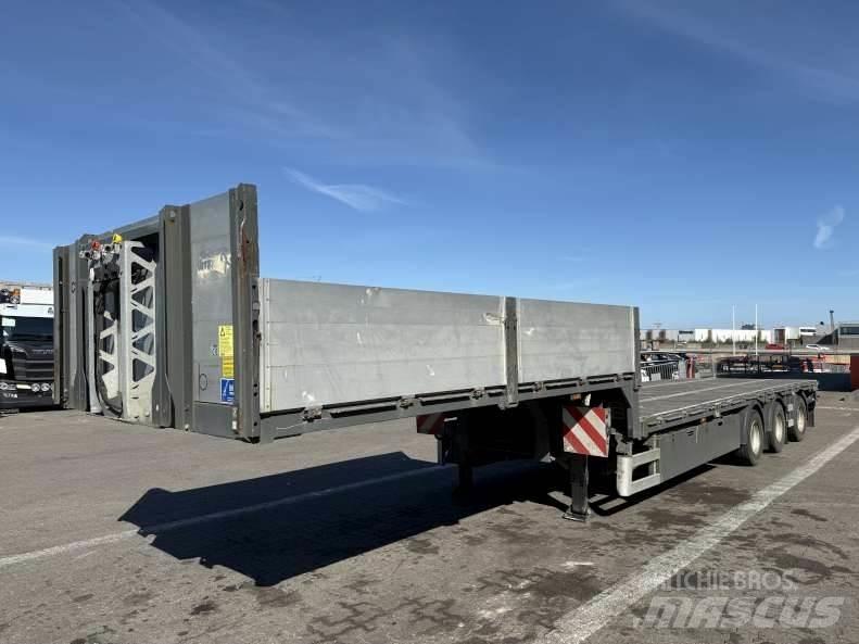  Brdr Platz Nedbygget Semirremolques de plataformas planas/laterales abatibles
