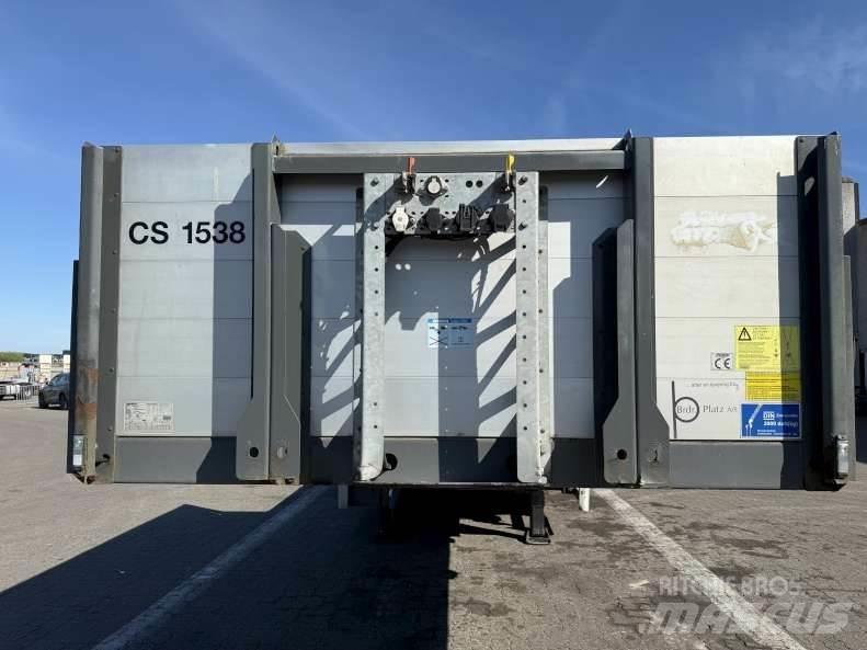  Brdr Platz Nedbygget Semirremolques de plataformas planas/laterales abatibles