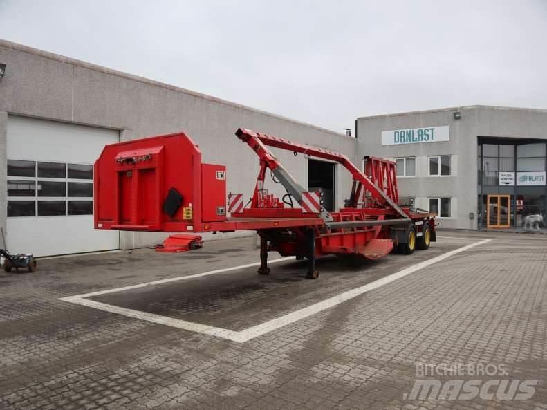 Kel-Berg Flangetrailer Semirremolques de plataformas planas/laterales abatibles
