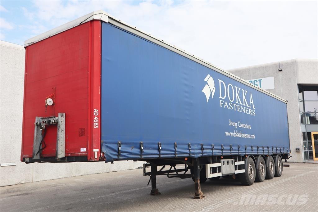 KLC Trailer 34 pl. Semirremolques con caja de lona