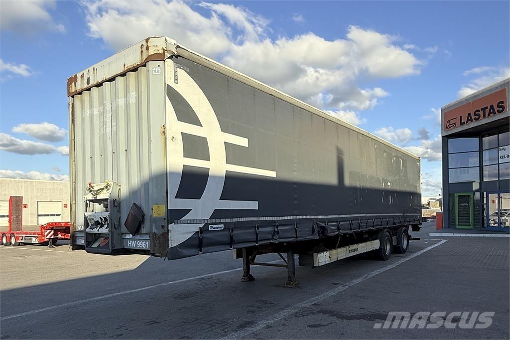 Krone 2 Aks Gardin Semirremolques de transportes especiales