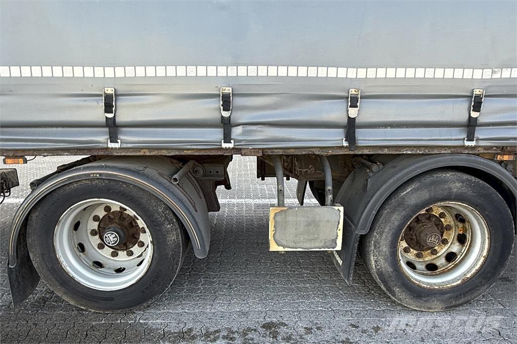 Krone 2 Aks Gardin Semirremolques de transportes especiales