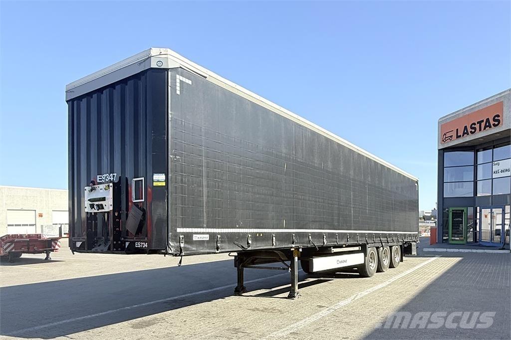 Krone 3 AKS. Semirremolques con caja de lona
