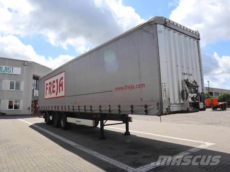 Krone 34 pl. Afhentning Semirremolques de transportes especiales
