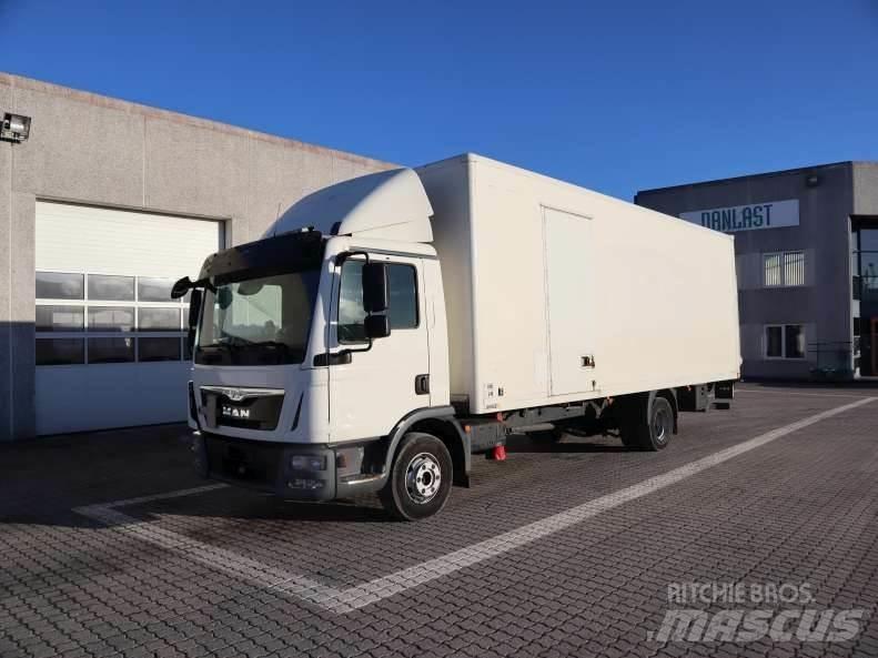 MAN TGL 12.180 EURO 6 Camiones caja cerrada