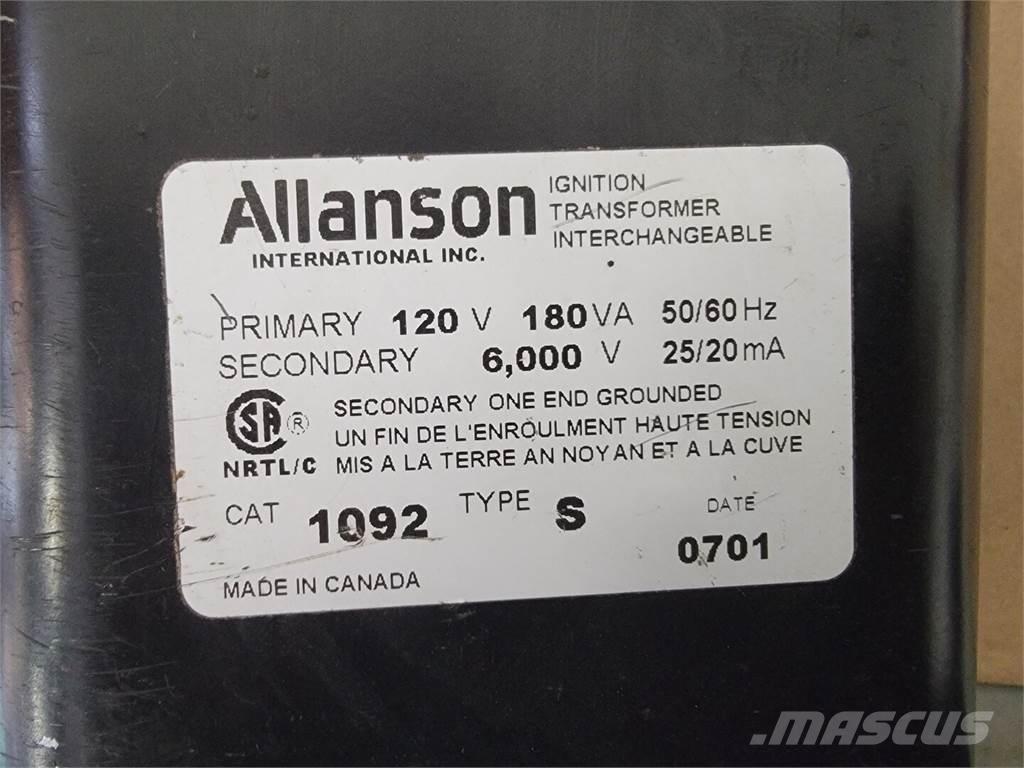  ALLANSON 1092-S Construcción - Otros