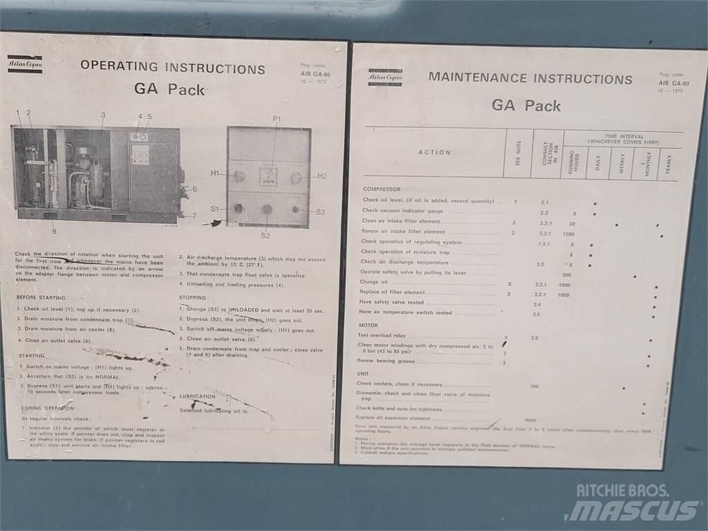 Atlas Copco GA 510 Compresores