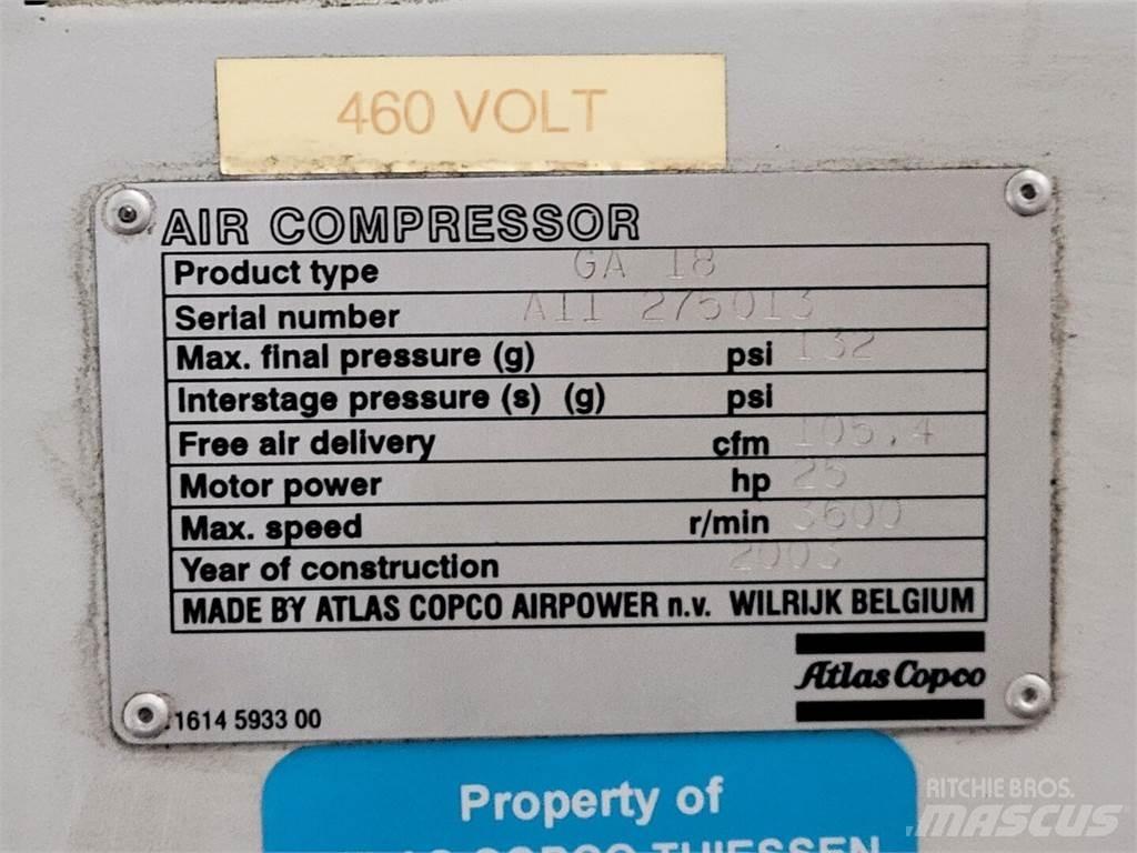 Atlas Copco GA18 Compresores