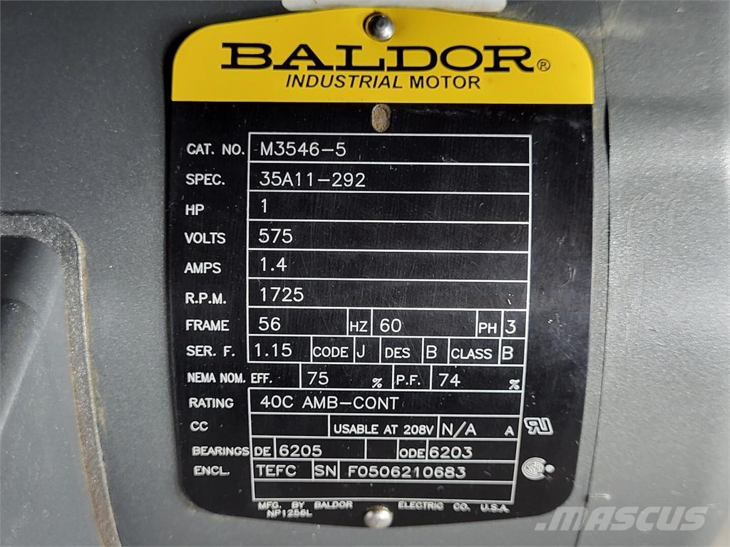 Baldor M3546-5 Motores industriales