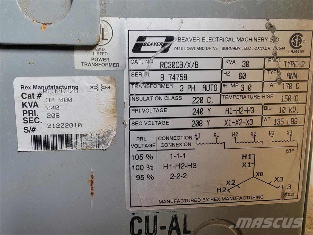  BEAVER RC30CB/X/B Construcción - Otros