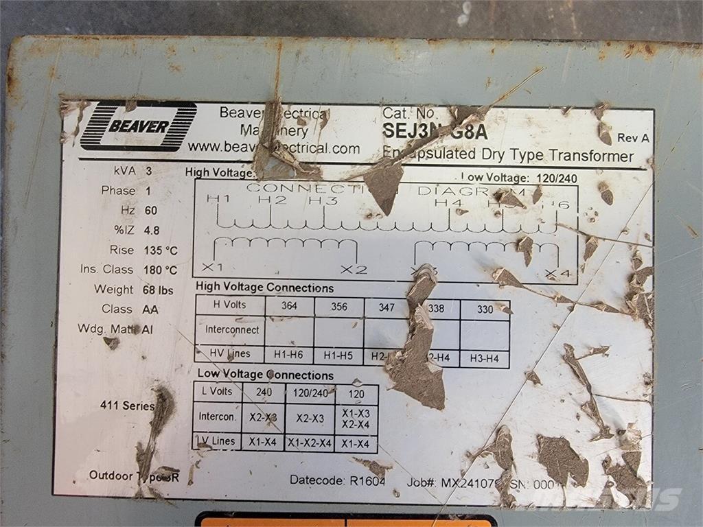  BEAVER SEJ3NG8A Construcción - Otros