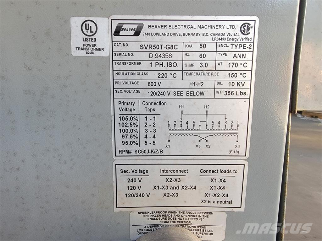 BEAVER SVR50T-G8C Construcción - Otros