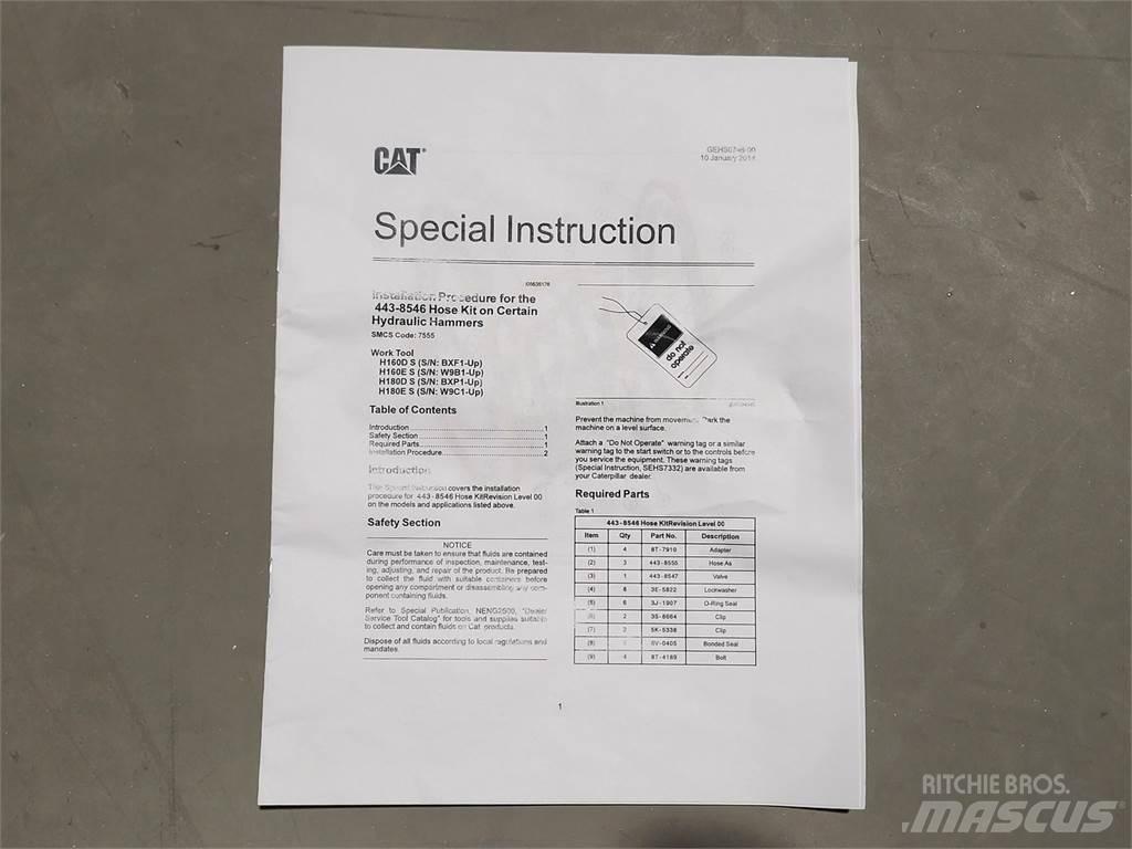 CAT 443-8546 Otros componentes