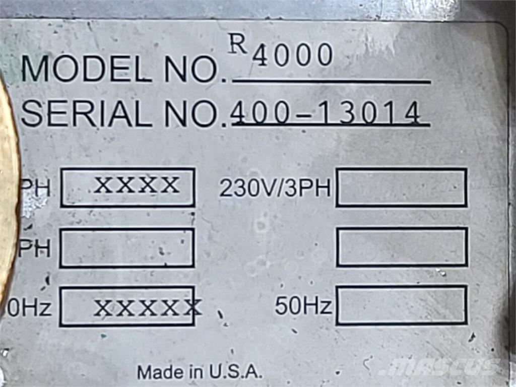  DYNAFLUX R4000 Equipos de fundido