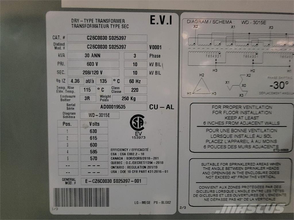 Evi CZ6C0030 S025397 Construcción - Otros