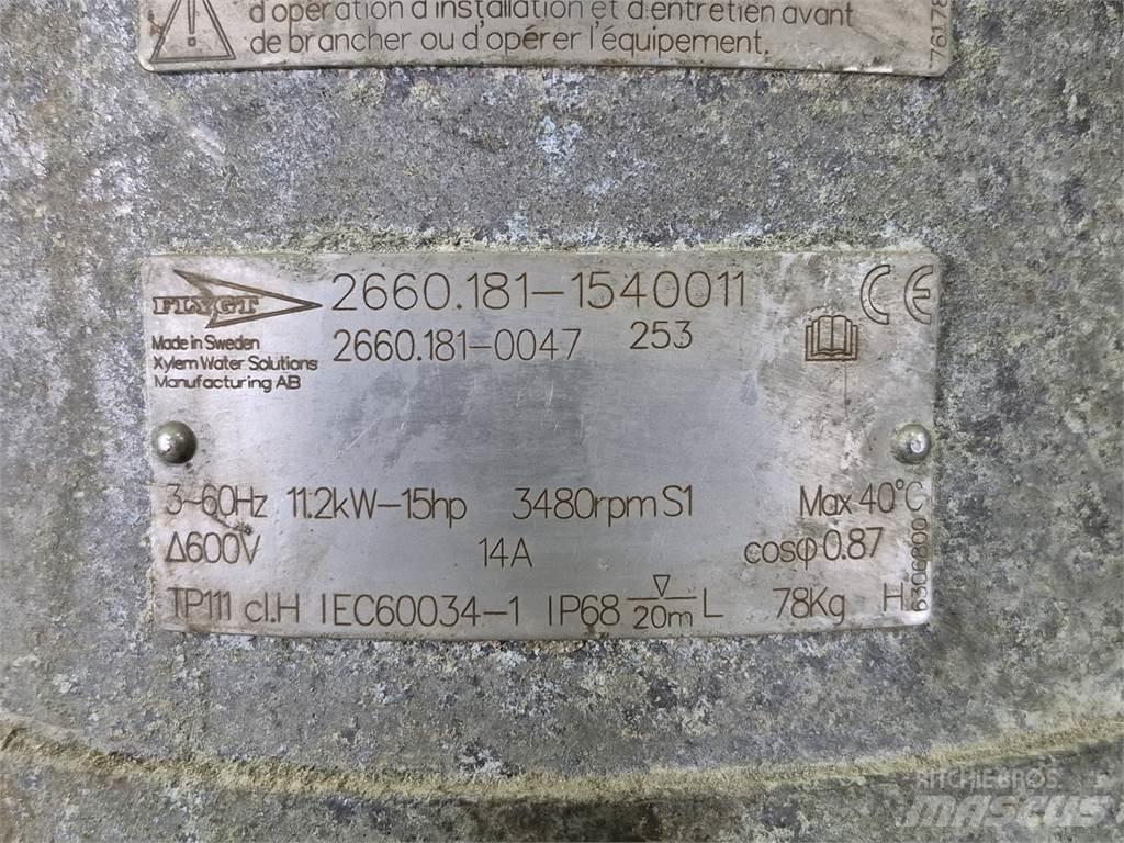Flygt 2660-181 Bombas de agua