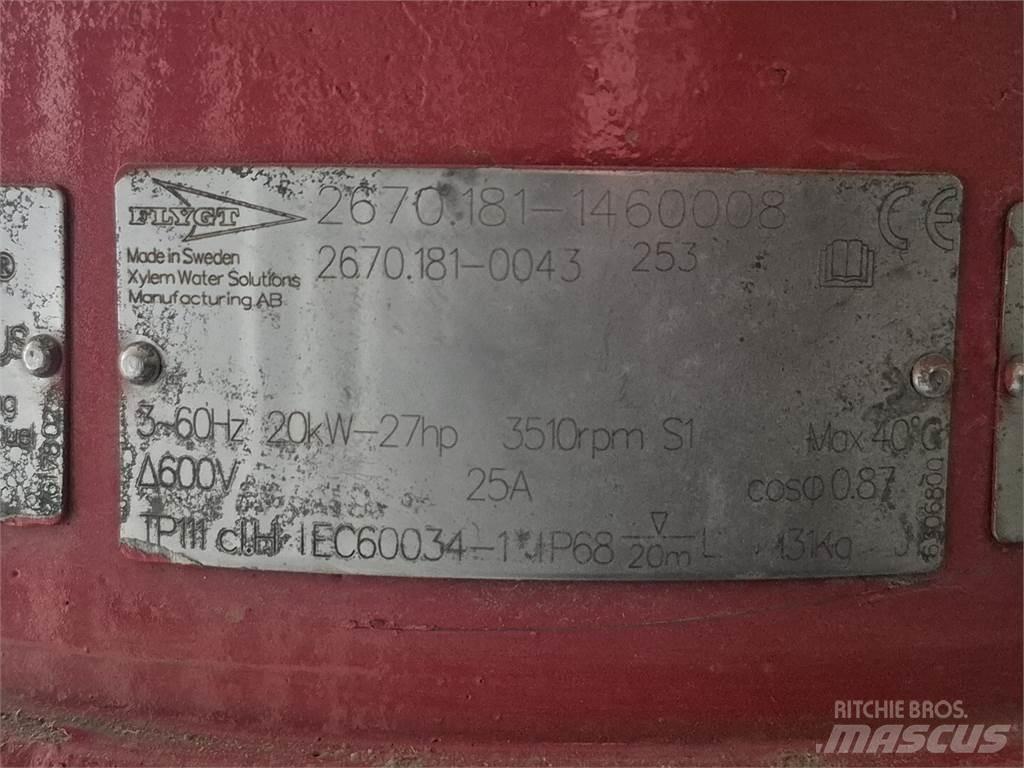 Flygt 2670.181-0043 Bombas de agua