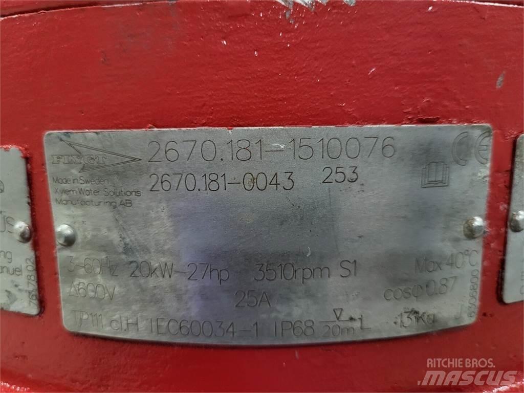 Flygt 2670.181-0043 Bombas de agua